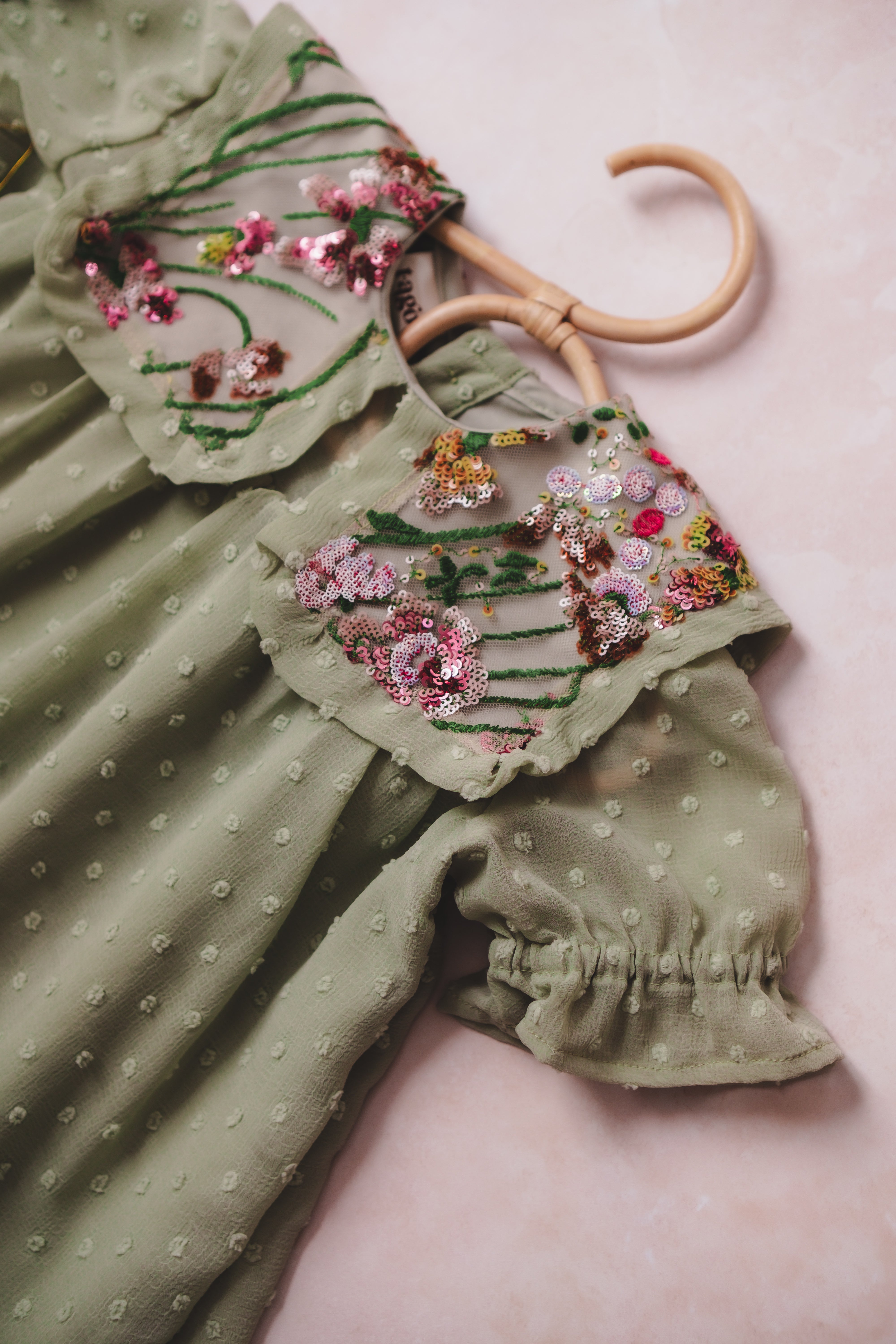 Mint Green Garden Dress