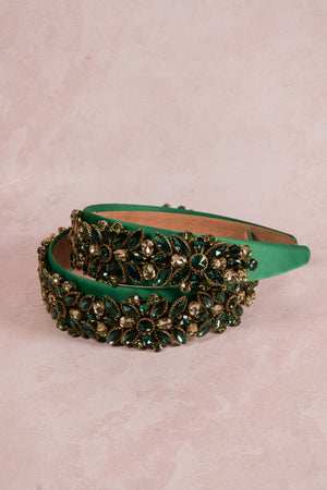Emerald Vintage Headband