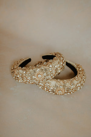 Barroque Gold Headband