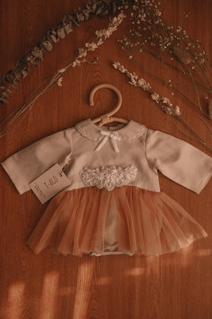 Pearls Garden Girl Dress